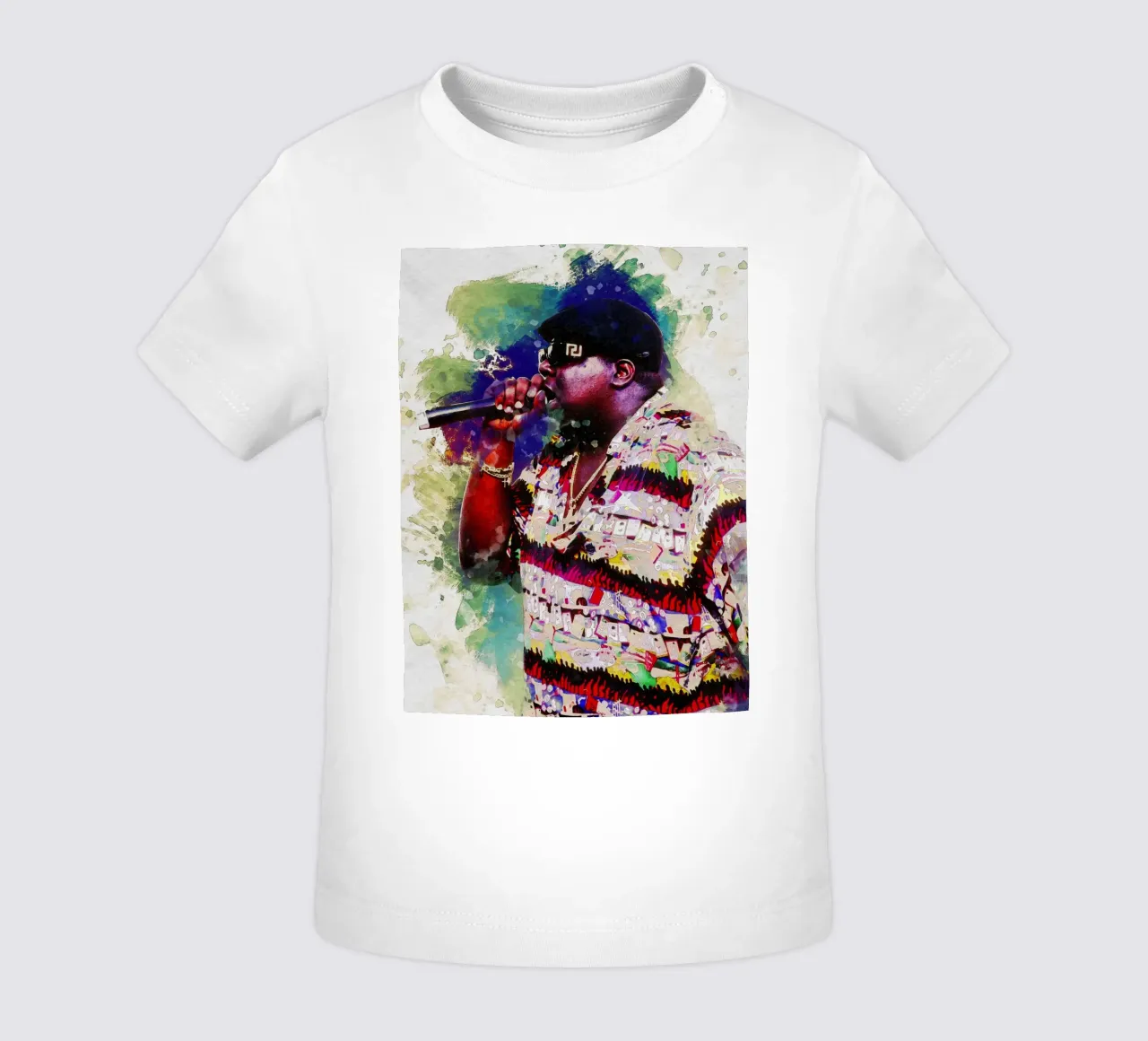 Smudge Biggie Rapero camiseta de bebé de Gunawan Rb