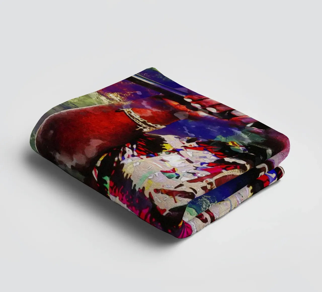 Smudge Biggie Rapero toalla de baño de Gunawan Rb