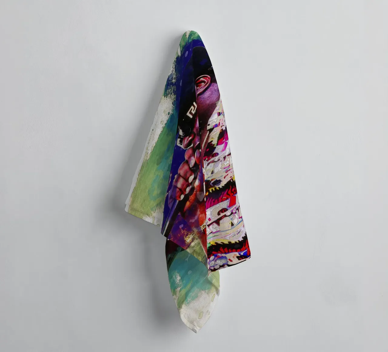 Smudge Biggie Rapero toalla de baño de Gunawan Rb