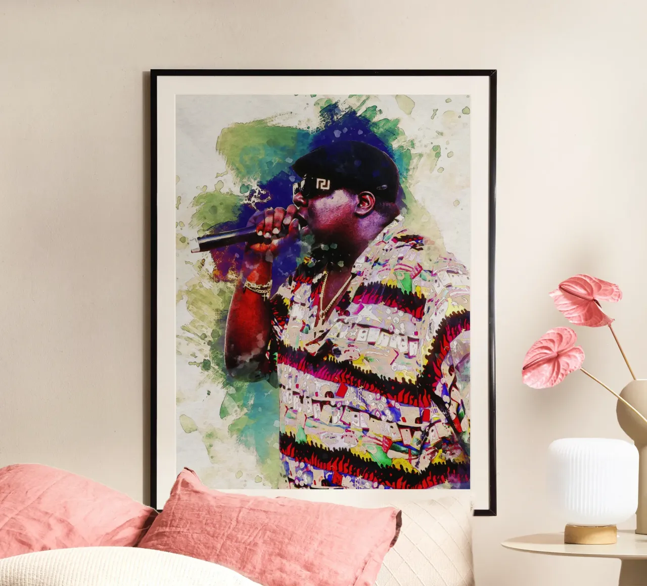 Smudge Biggie Rapero hahnemühle de Gunawan Rb