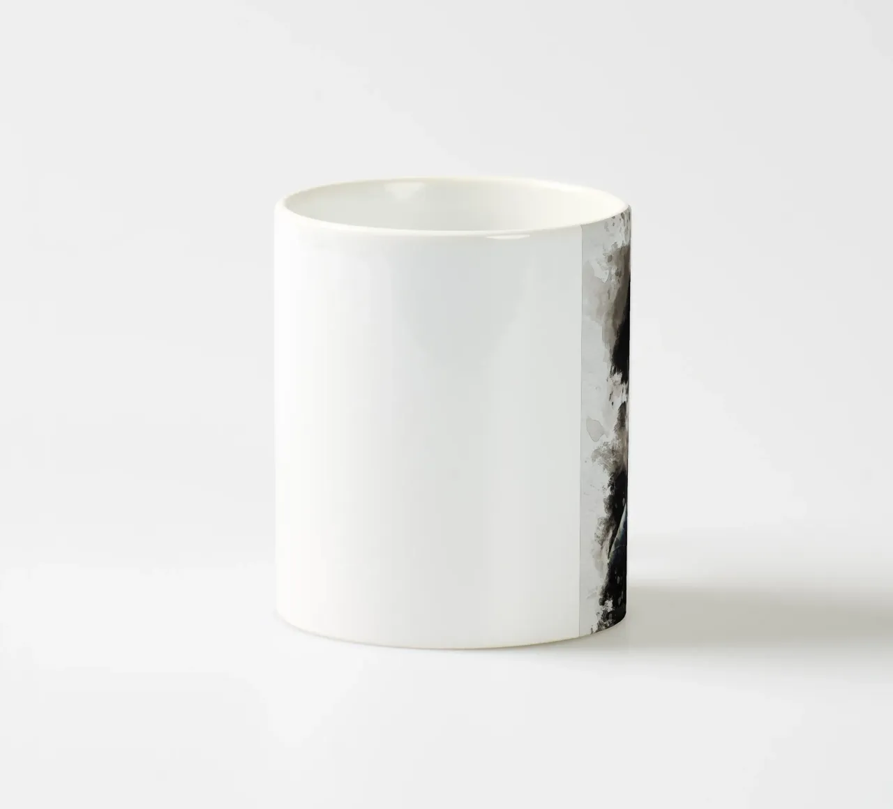 Macchia di ritratto Adam Levine tazza in ceramica da Gunawan Rb