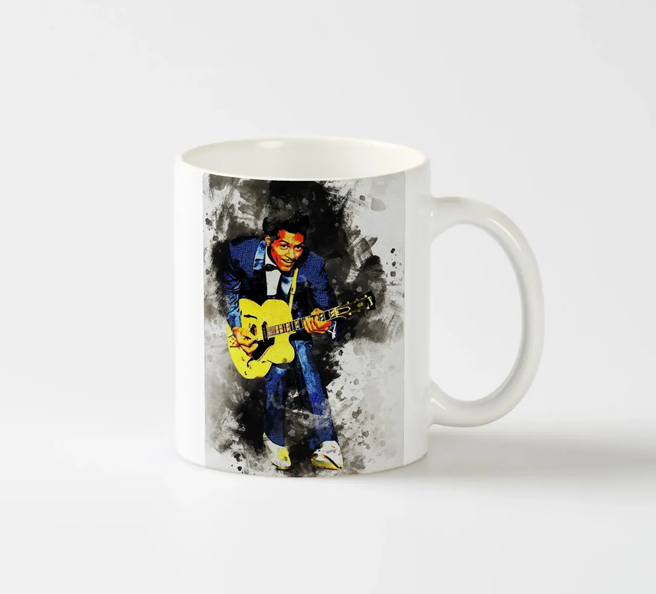 Sbaffo Chuck Berry tazza in ceramica da Gunawan Rb