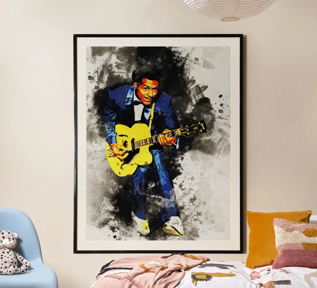 Sbaffo Chuck Berry carta hahnemühle da Gunawan Rb