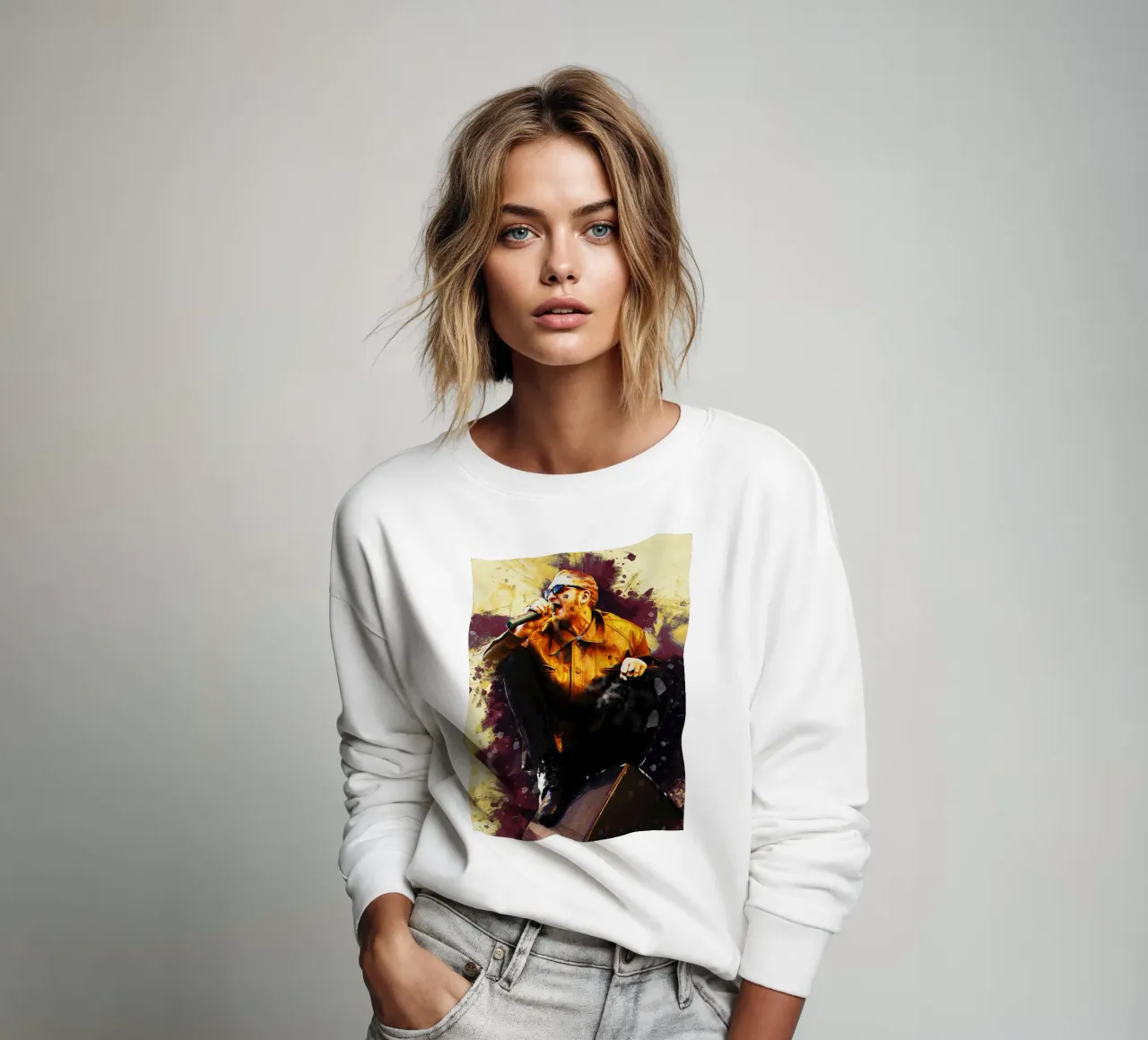 Smudge Layne Thomas Staley felpa da Gunawan Rb