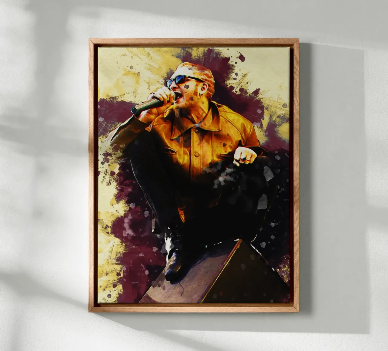 Smudge Layne Thomas Staley tela con Cornice a cassetta da Gunawan Rb
