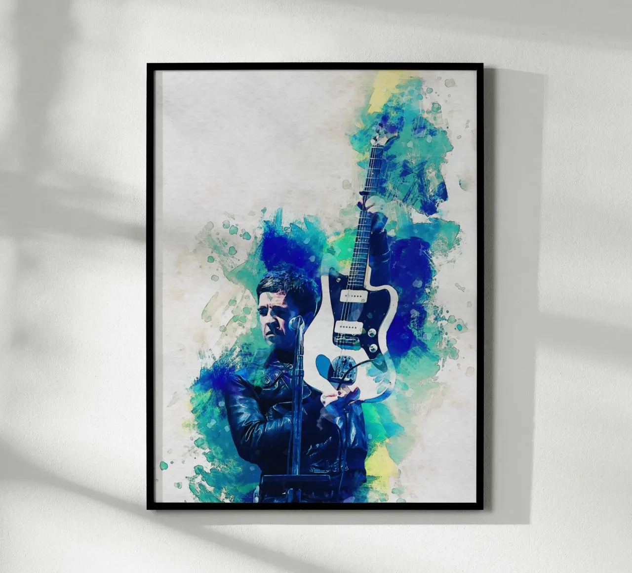 Smudge Noel Gallagher carta hahnemühle da Gunawan Rb