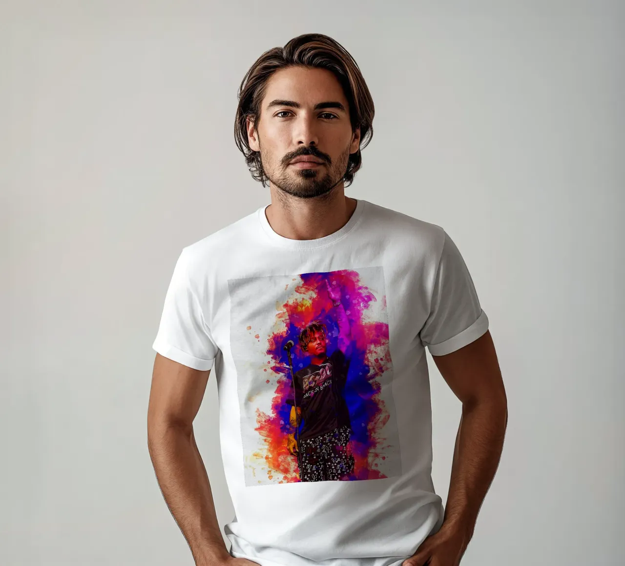 Smudge Juice wrld en concert t-shirt de Gunawan Rb