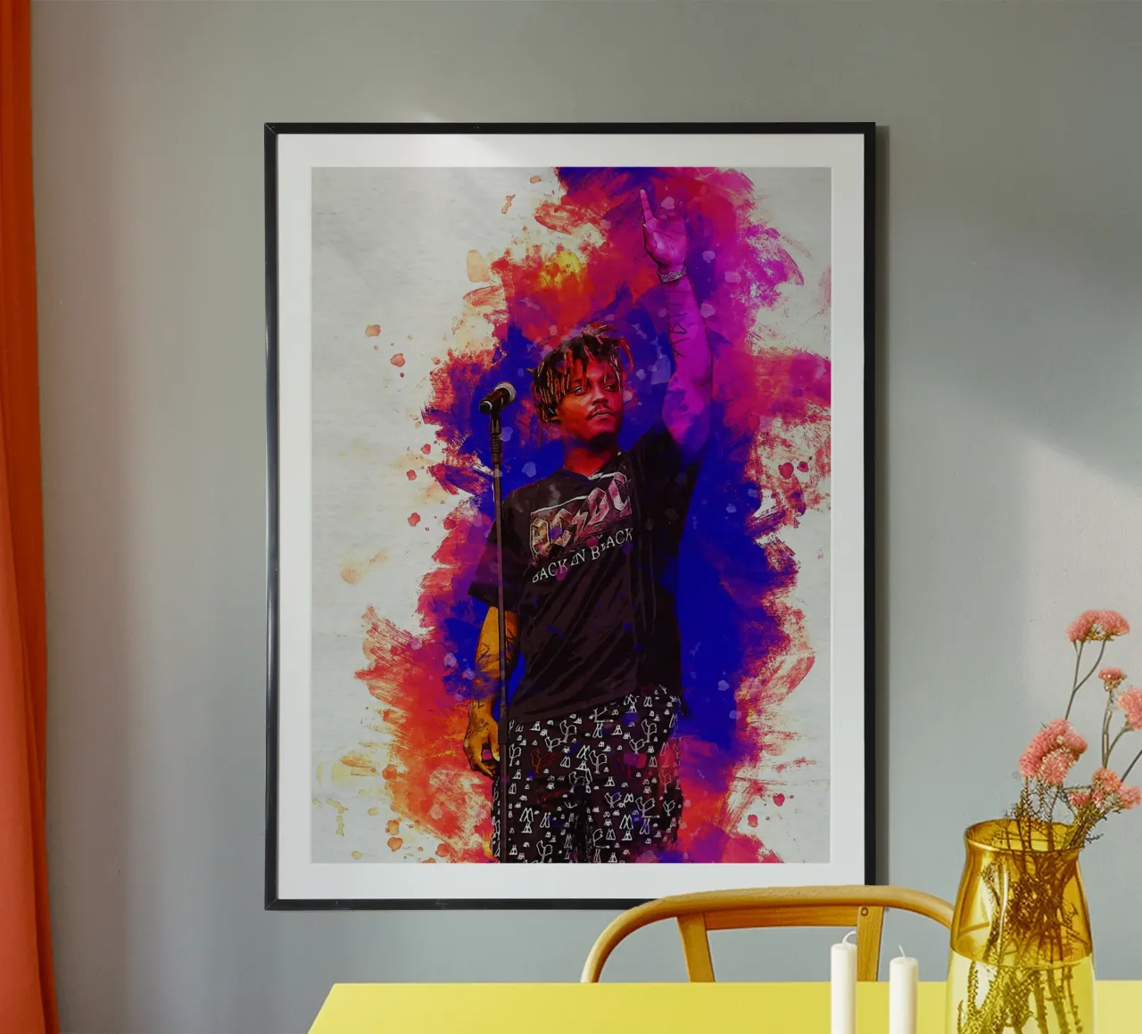 Smudge Juice wrld dal vivo in concerto carta hahnemühle da Gunawan Rb