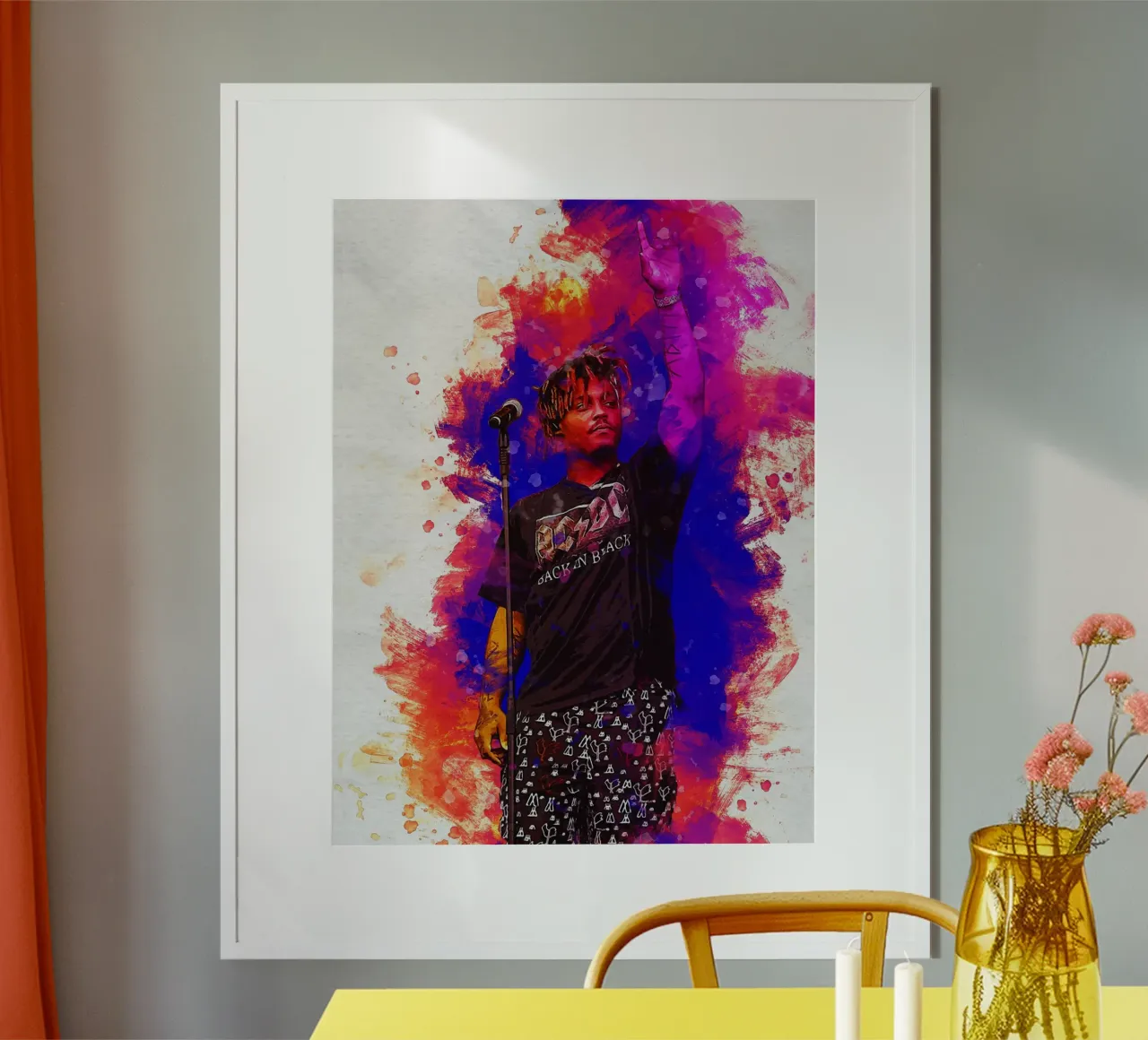 Smudge Juice wrld dal vivo in concerto carta hahnemühle da Gunawan Rb