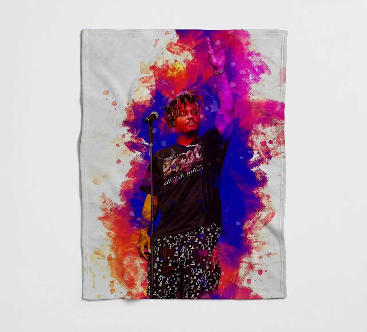 Smudge Juice wrld dal vivo in concerto coperta in pile da Gunawan Rb
