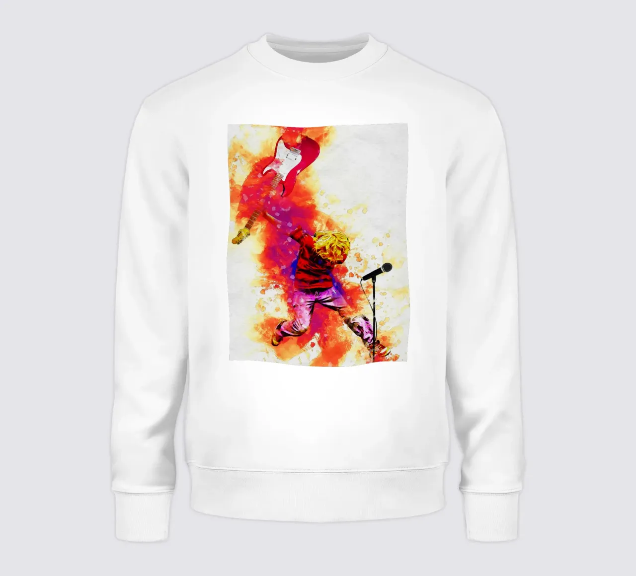 Sbaffo Kurt Cobain Salto felpa da Gunawan Rb