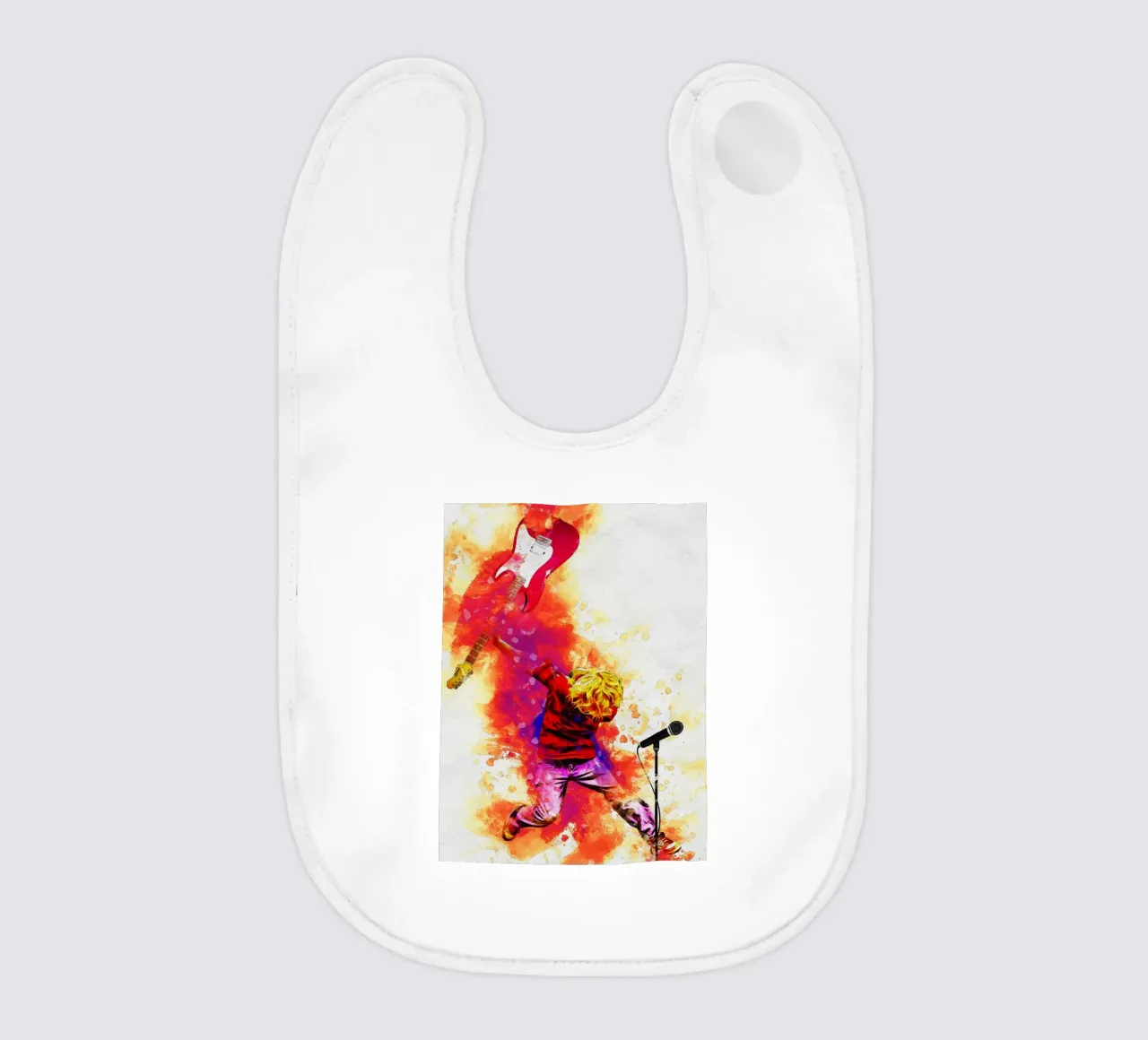 Smudge Kurt Cobain Jump babero de Gunawan Rb