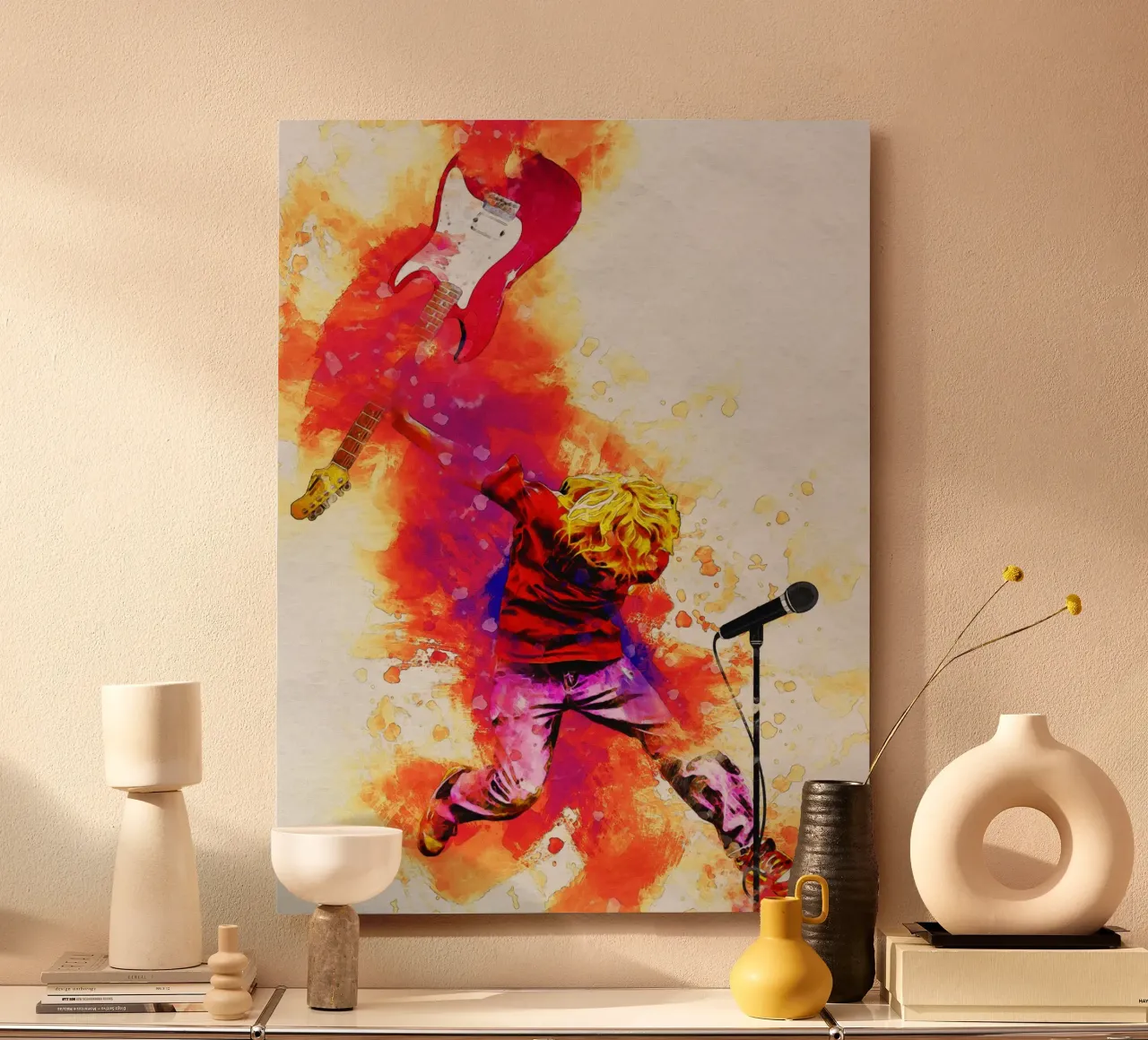 Smudge Kurt Cobain Jump placa de forex de Gunawan Rb