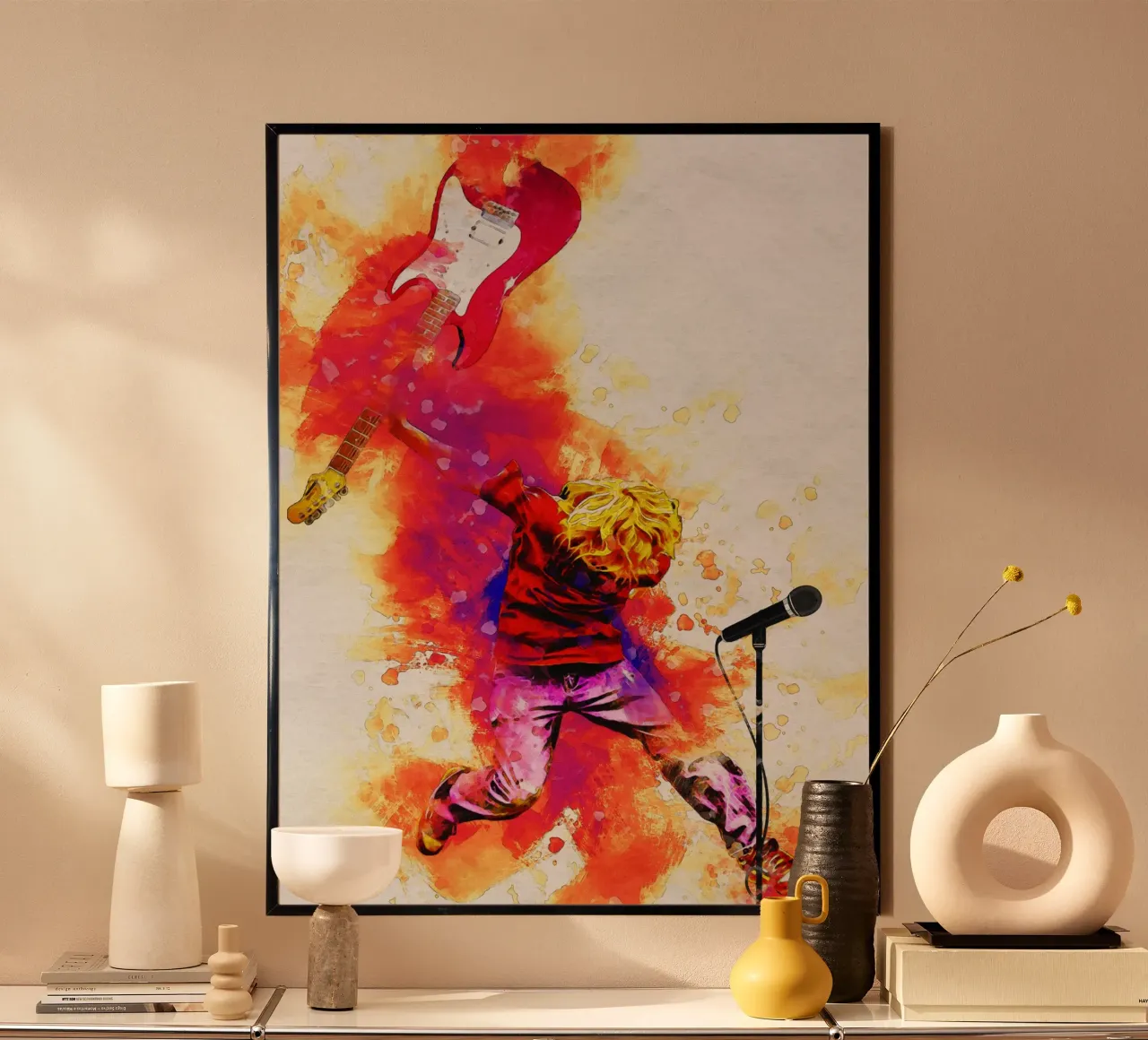 Smudge Kurt Cobain Jump hahnemühle de Gunawan Rb
