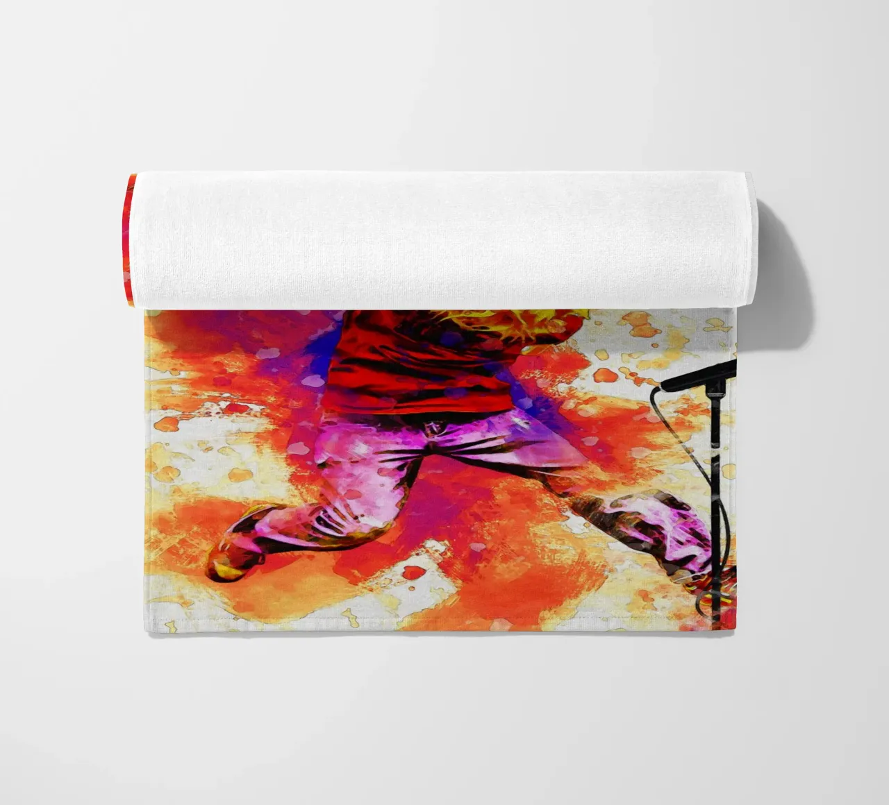 Smudge Kurt Cobain Jump toalla de playa de Gunawan Rb