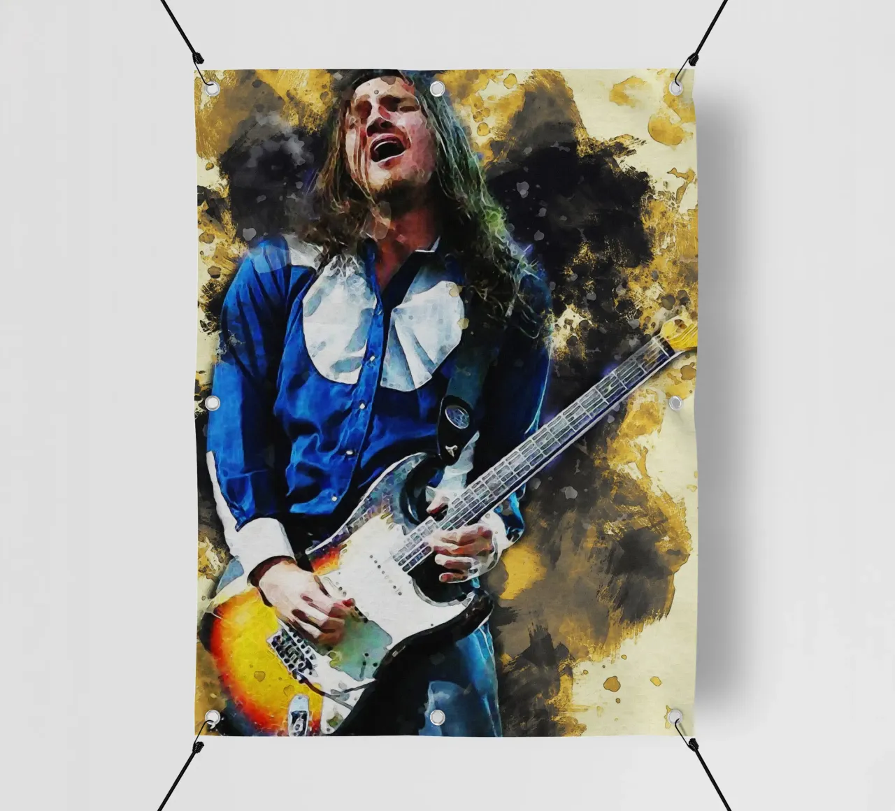 Smudge John Frusciante Live telo in pvc da Gunawan Rb