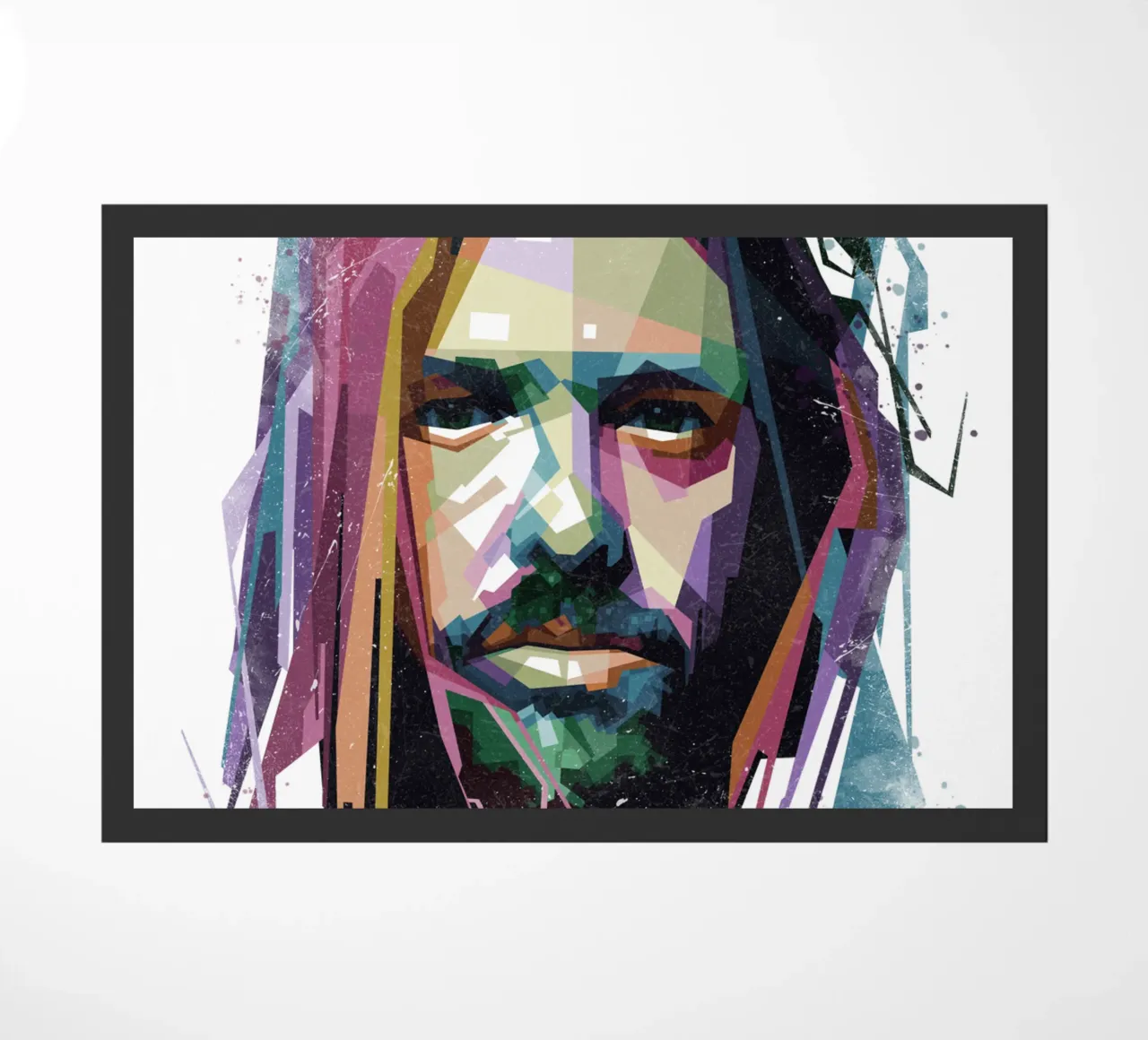 Fanart di Taylor Hawkins WPAP zerbino da Alkahfsmart