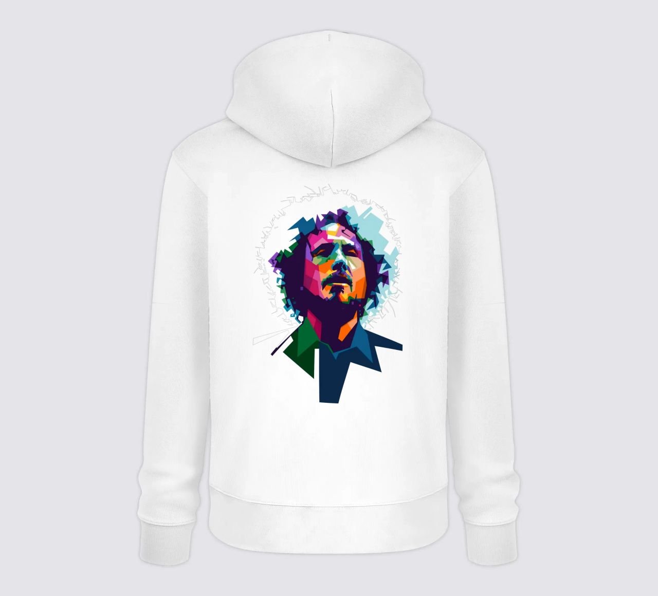 Zack de la Rocha WPAP fanart felpa con cappuccio da Alkahfsmart