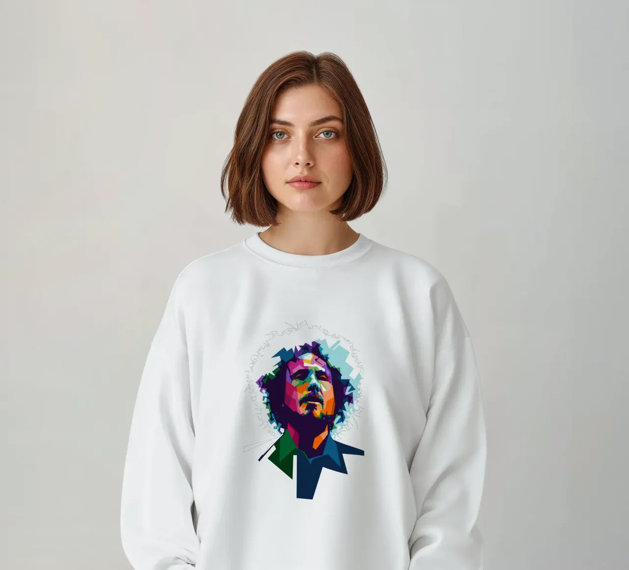 Zack de la Rocha WPAP Fanart Sweatshirt von Alkahfsmart