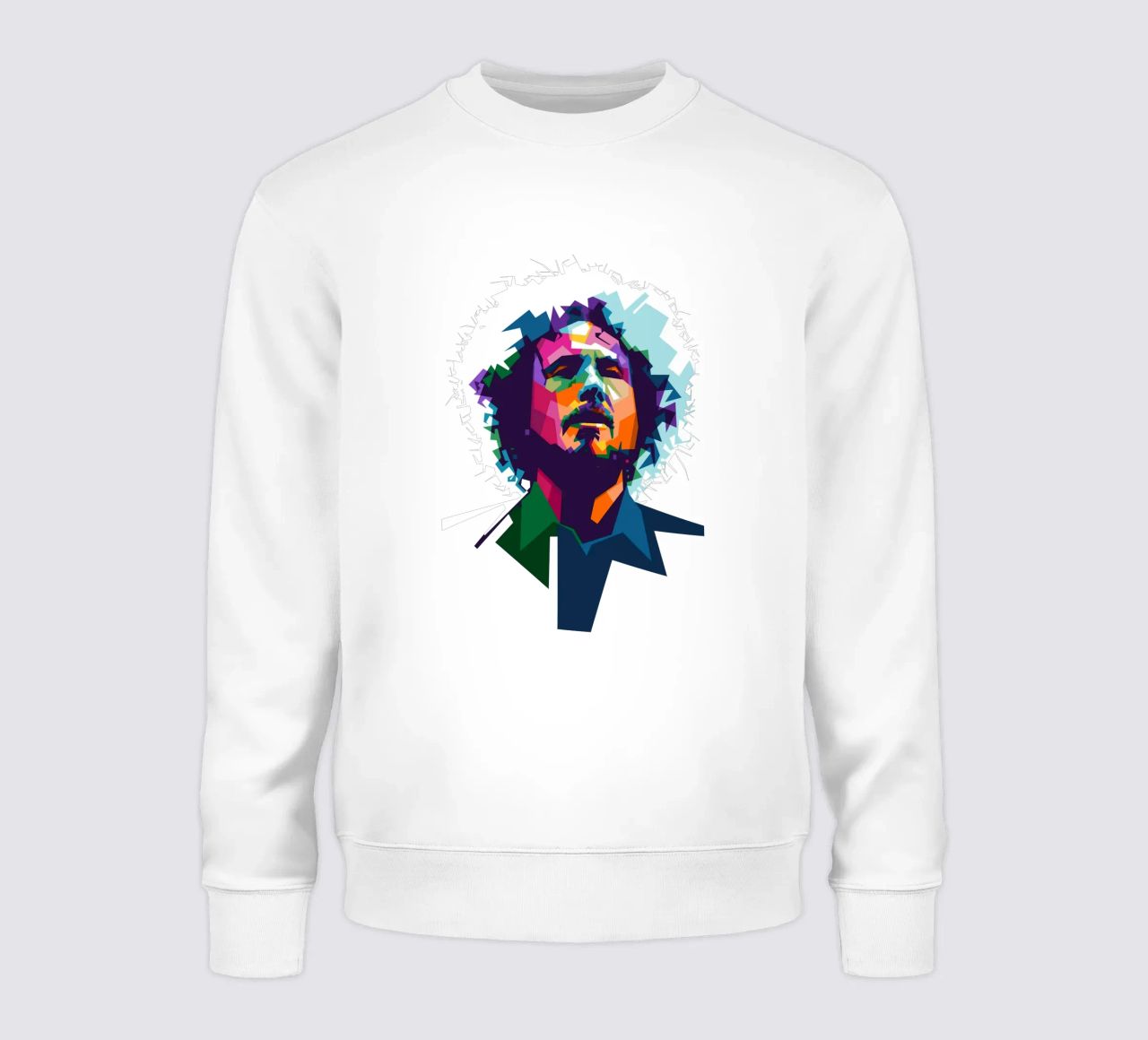 Zack de la Rocha WPAP fanart felpa da Alkahfsmart