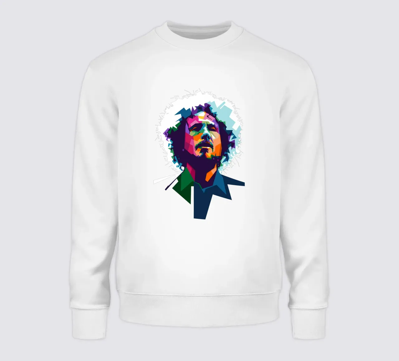 Zack de la Rocha WPAP fanart felpa da Alkahfsmart