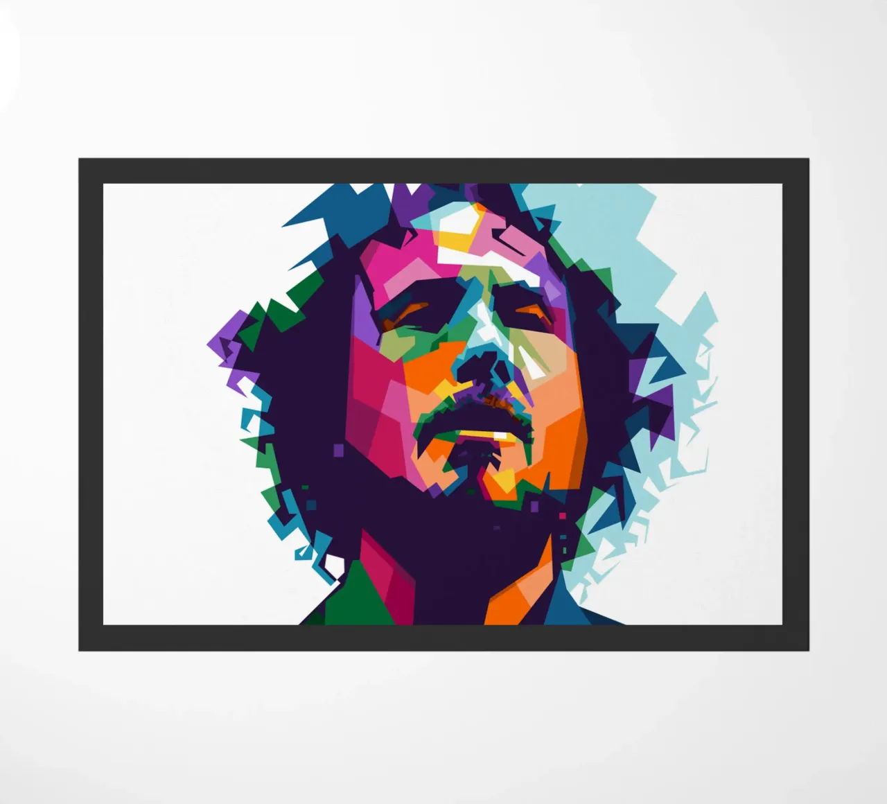 Zack de la Rocha WPAP fanart zerbino da Alkahfsmart