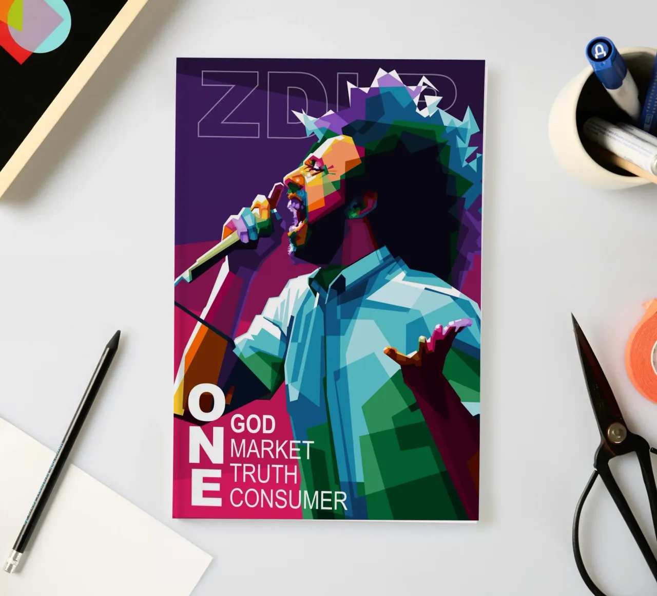 UN SEUL DIEU, UN SEUL MARCHÉ, UNE SEULE VÉRITÉ, UN SEUL CONSOMMATEUR. carnet de notes de Alkahfsmart