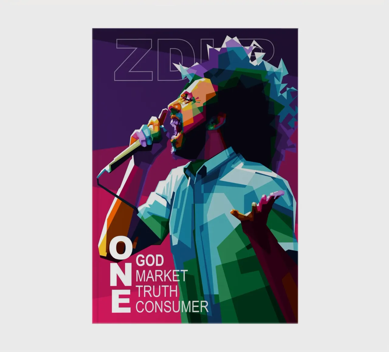 UN SEUL DIEU, UN SEUL MARCHÉ, UNE SEULE VÉRITÉ, UN SEUL CONSOMMATEUR. carnet de notes de Alkahfsmart