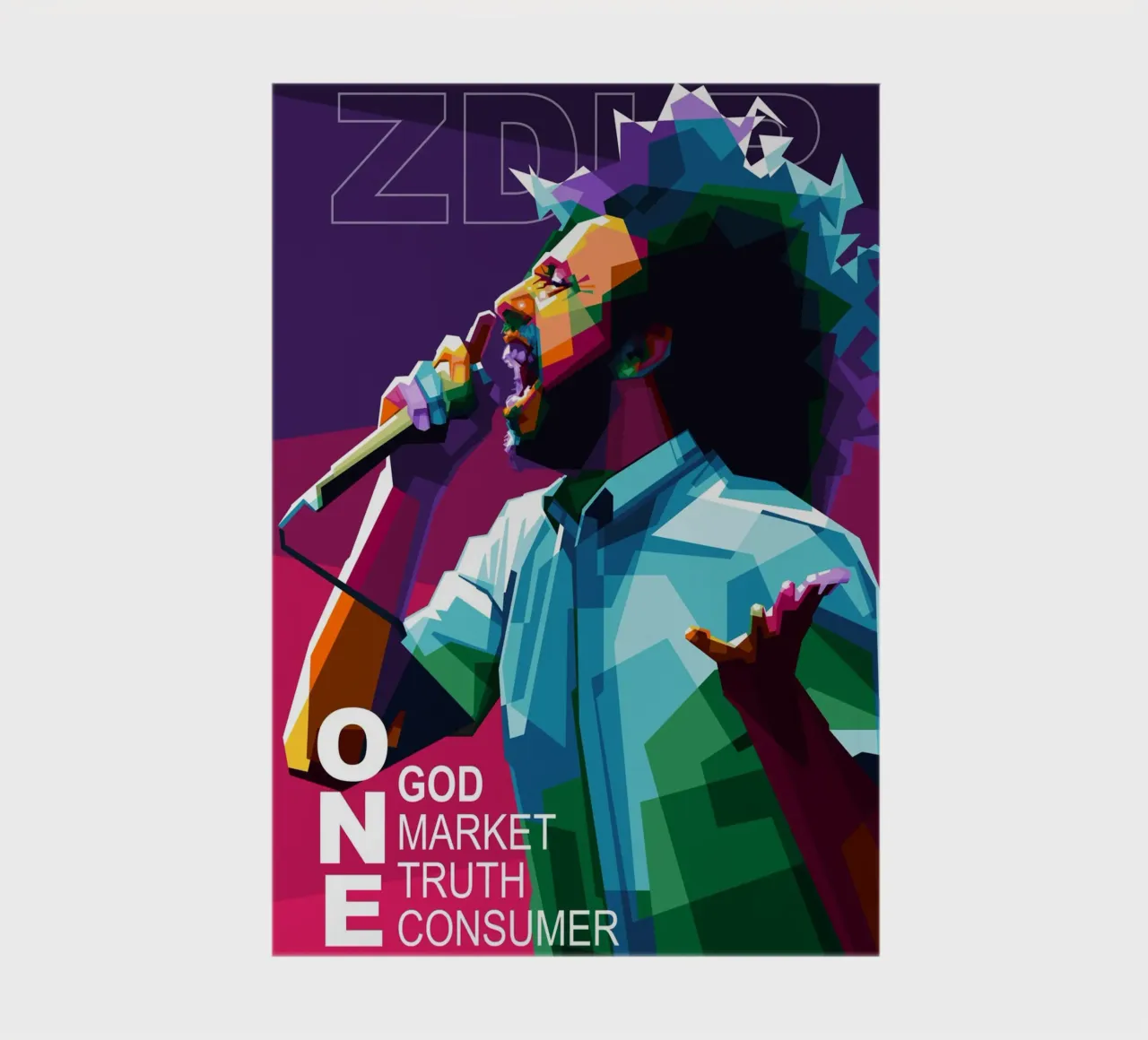 UN SEUL DIEU, UN SEUL MARCHÉ, UNE SEULE VÉRITÉ, UN SEUL CONSOMMATEUR. carnet de notes de Alkahfsmart