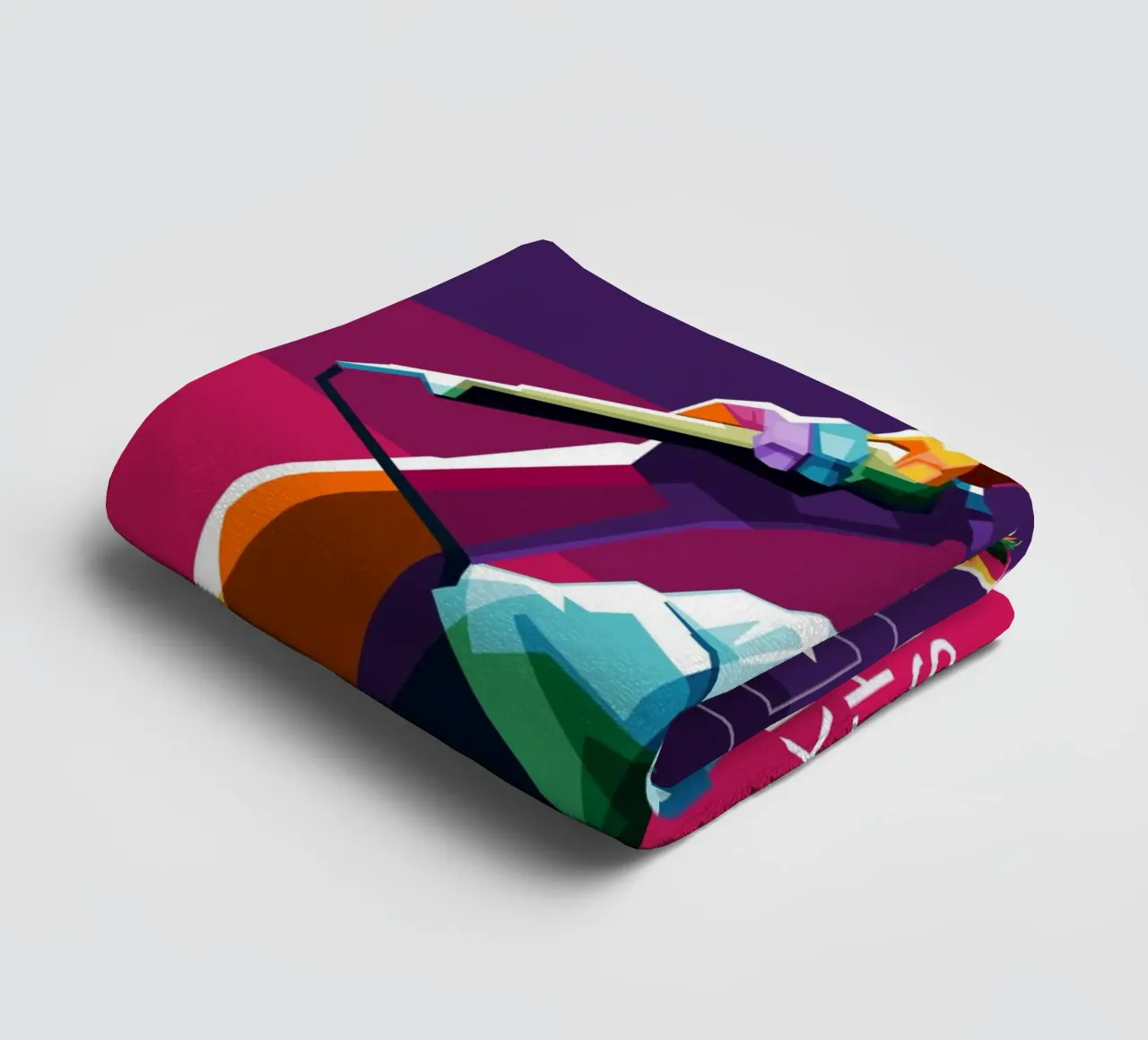 UN SEUL DIEU, UN SEUL MARCHÉ, UNE SEULE VÉRITÉ, UN SEUL CONSOMMATEUR. serviette de bain de Alkahfsmart