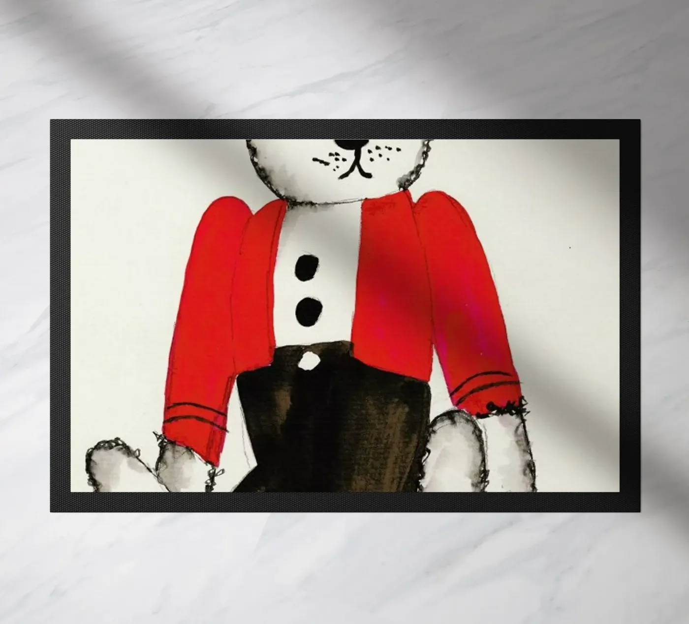 Weihnachtsbär zerbino da Nathys_illustration