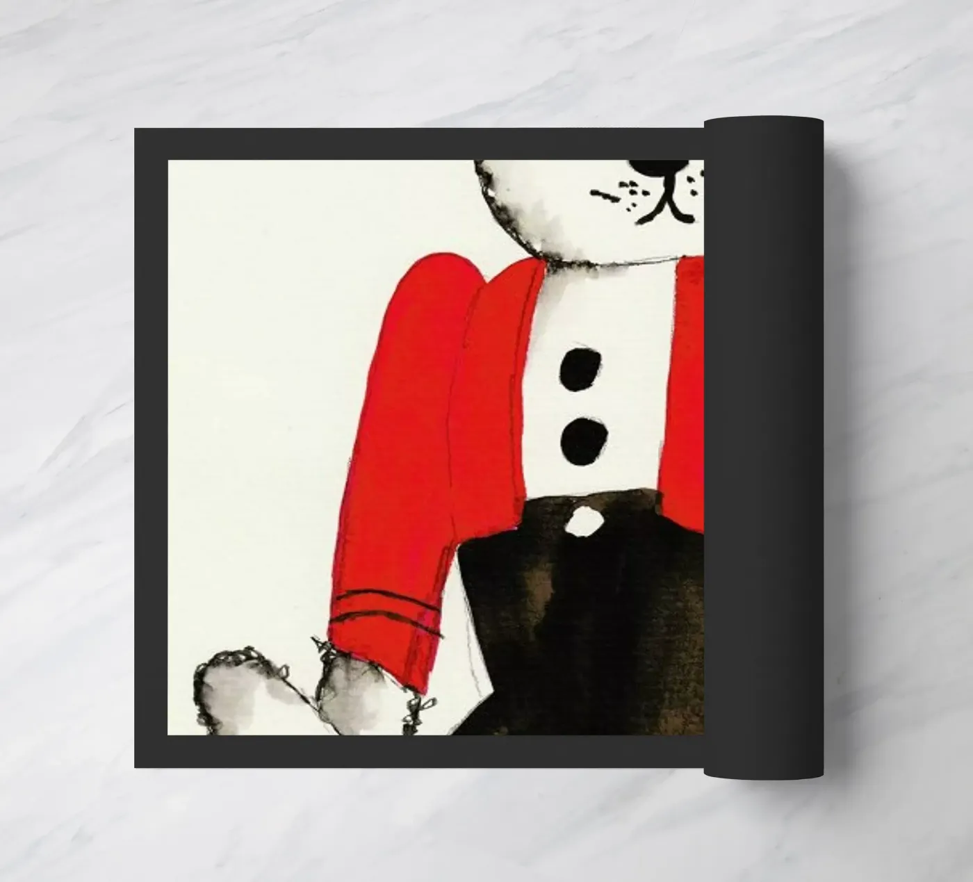 Weihnachtsbär zerbino da Nathys_illustration