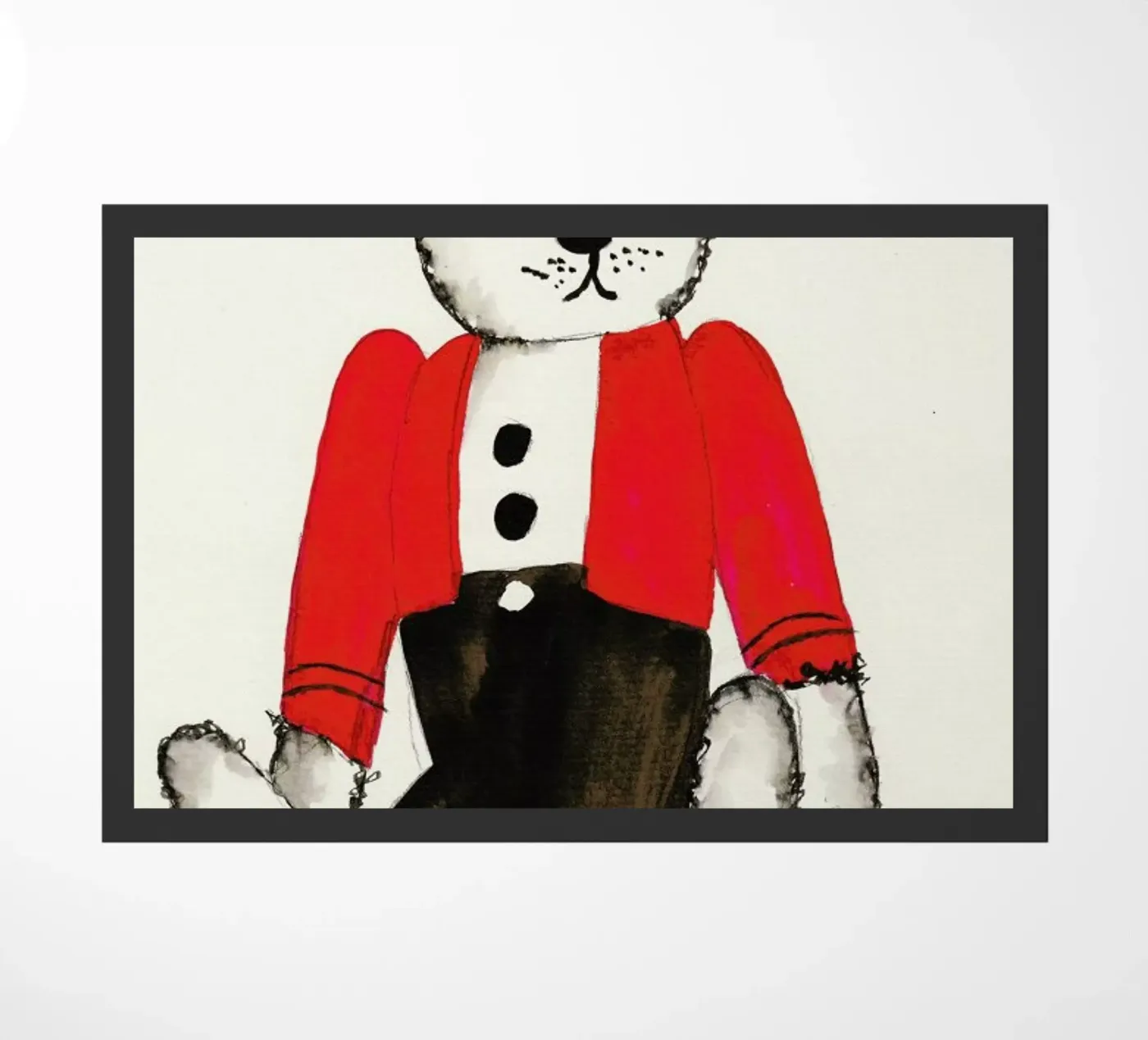 Weihnachtsbär zerbino da Nathys_illustration