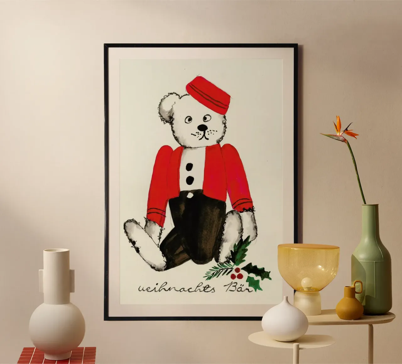 Weihnachtsbär poster da Nathys_illustration