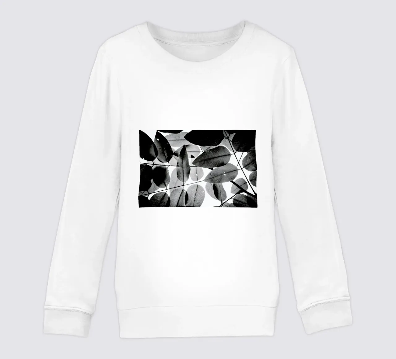 Experiments with Leaves 2 kids sweatshirt by Tal Paz-Fridman