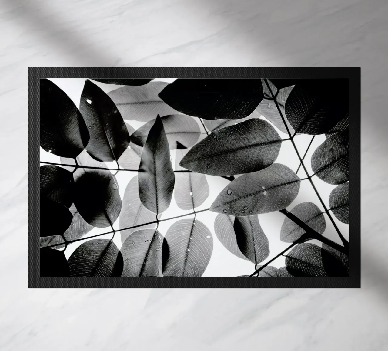 Experiments with Leaves 2 Fußmatte von Tal Paz-Fridman