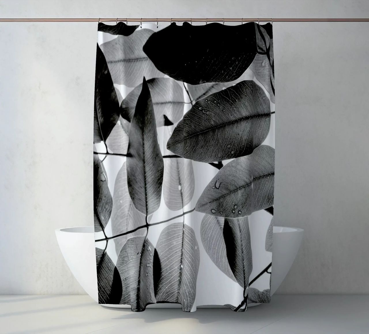Experiments with Leaves 2 tenda da doccia da Tal Paz-Fridman