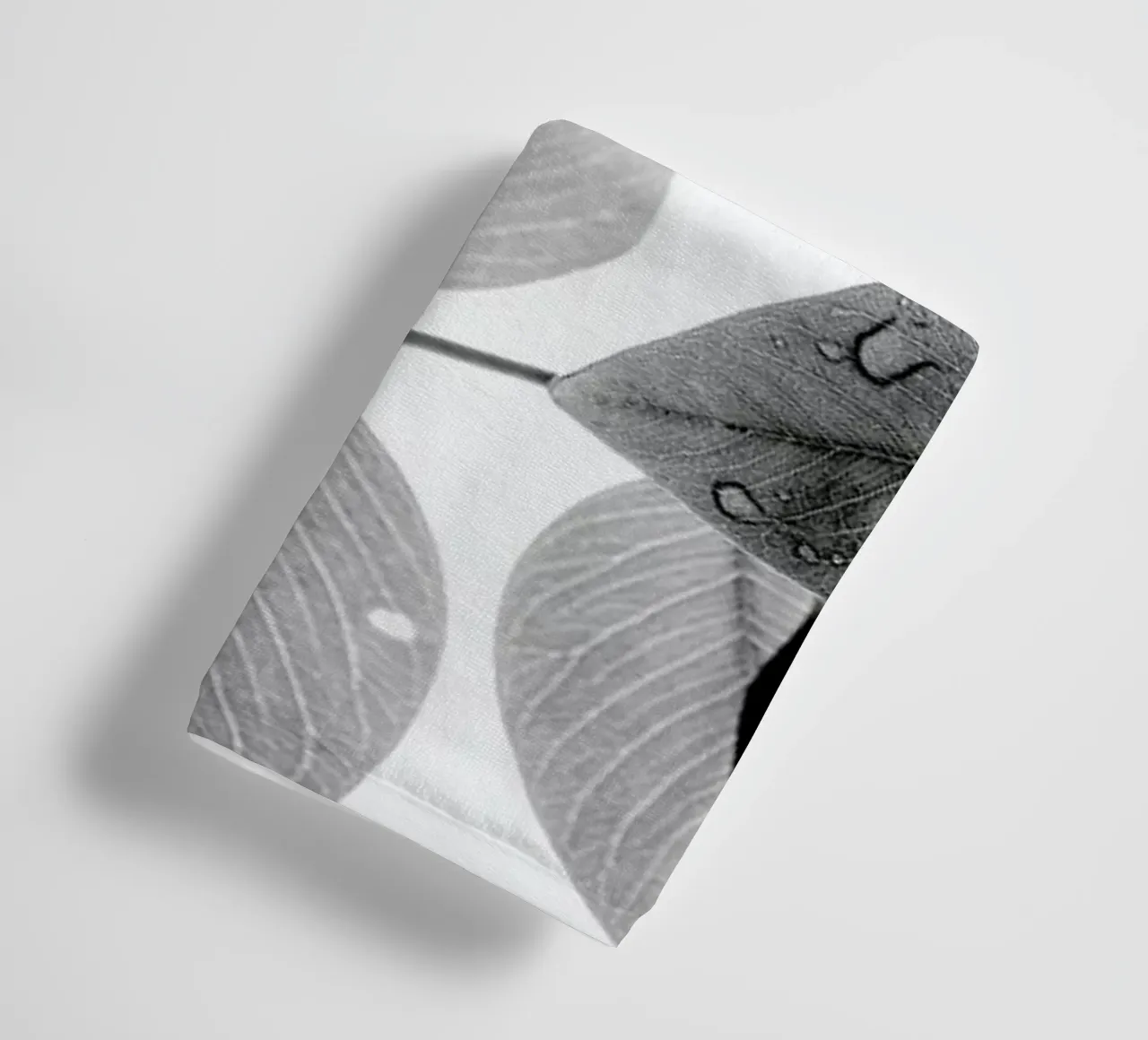 Experiments with Leaves 2 towel by Tal Paz-Fridman