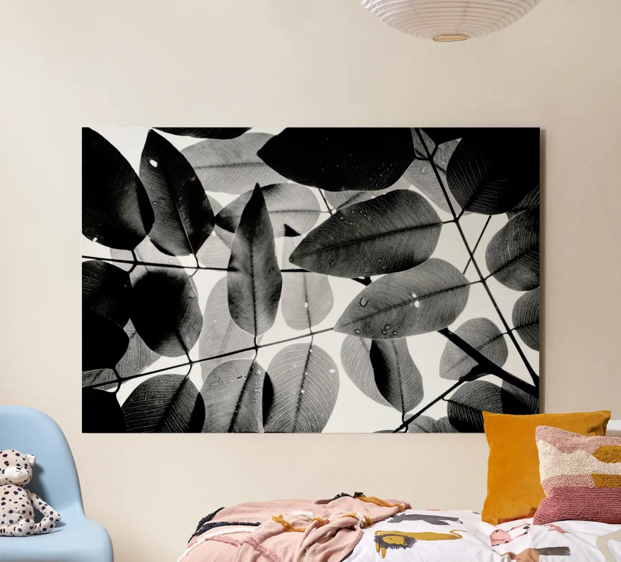 Experiments with Leaves 2 alluminio dibond da Tal Paz-Fridman