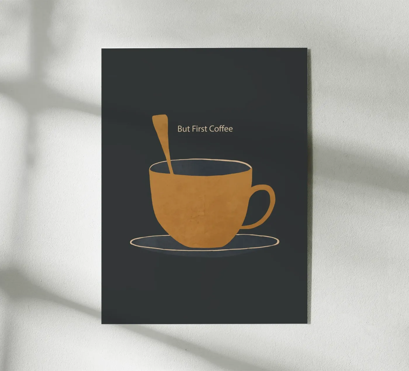 But First Coffee plexiglass da ThingDesign