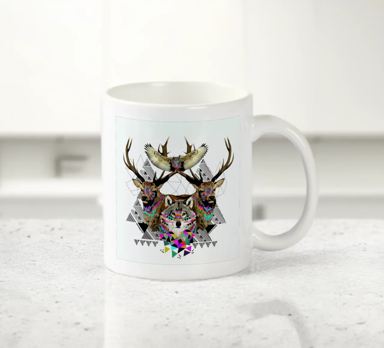 Forest Friends tazza in ceramica da Kris Tate