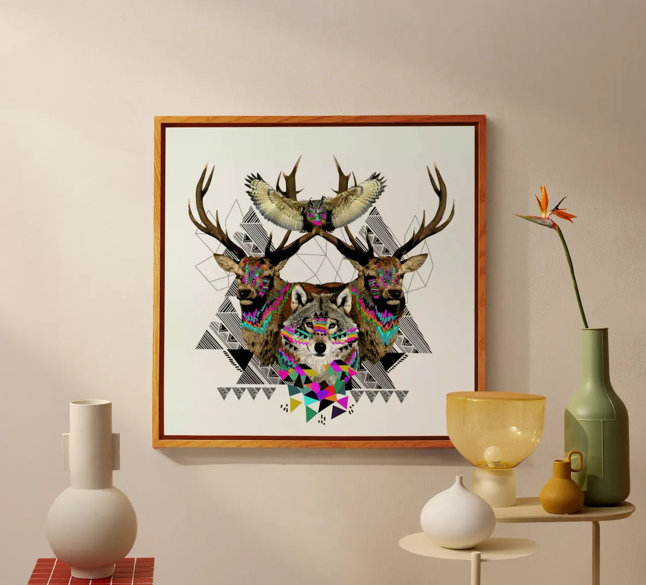 Forest Friends plexiglass da Kris Tate