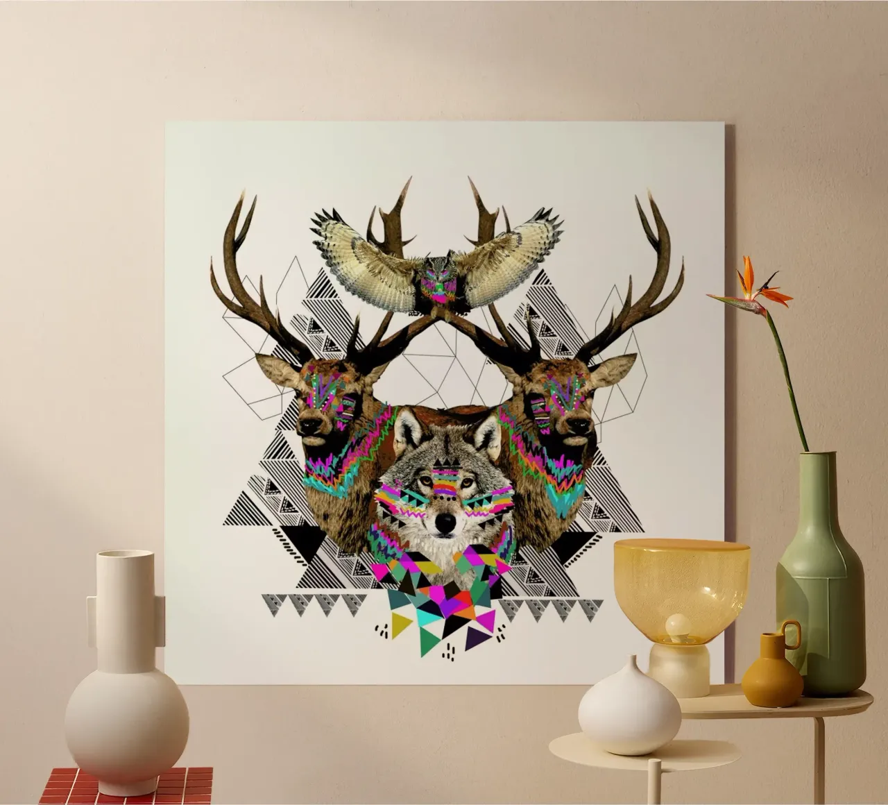 Forest Friends plexiglass da Kris Tate