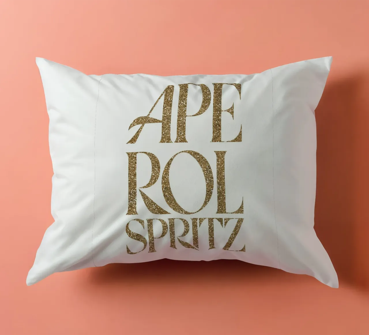 Aperol Spritz cuscino da cafelab