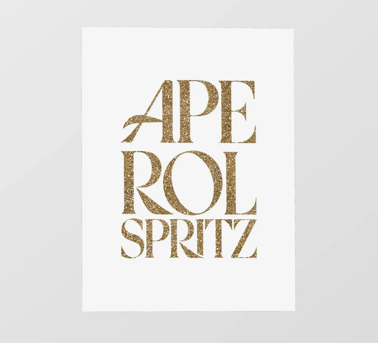 Aperol Spritz telo in pvc da cafelab