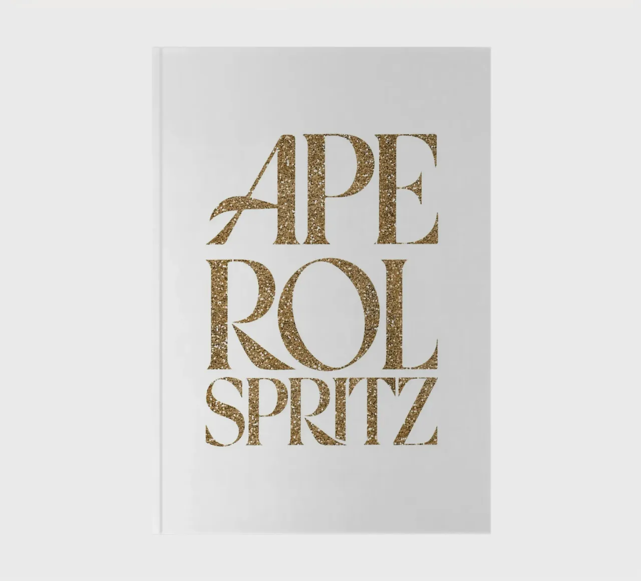 Aperol Spritz notebook by cafelab