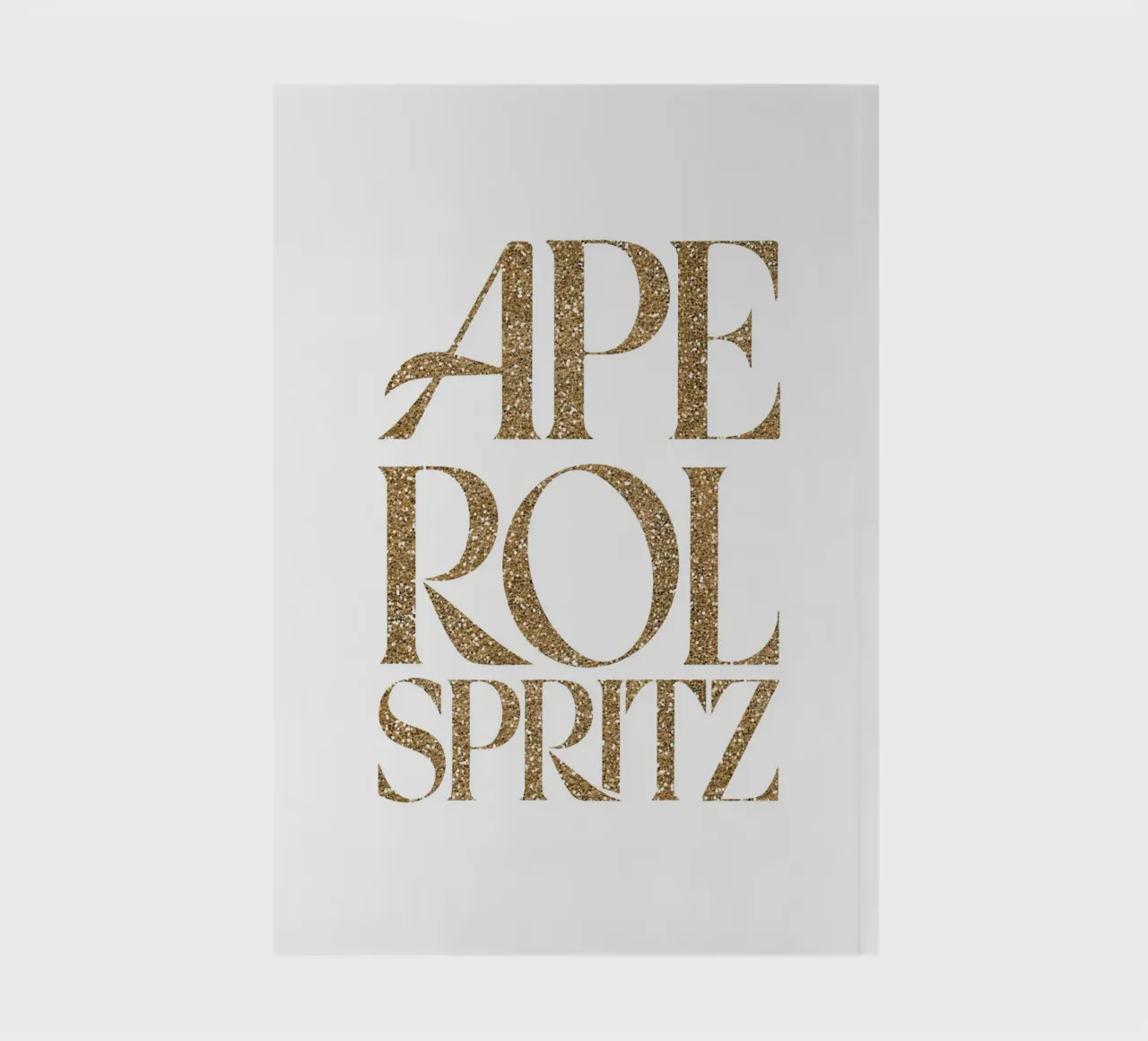 Aperol Spritz notebook by cafelab