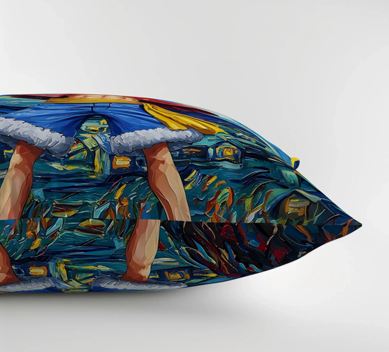 Monkey D. Luffy One Piece Starry Night decorative cushion by CreativeStudio
