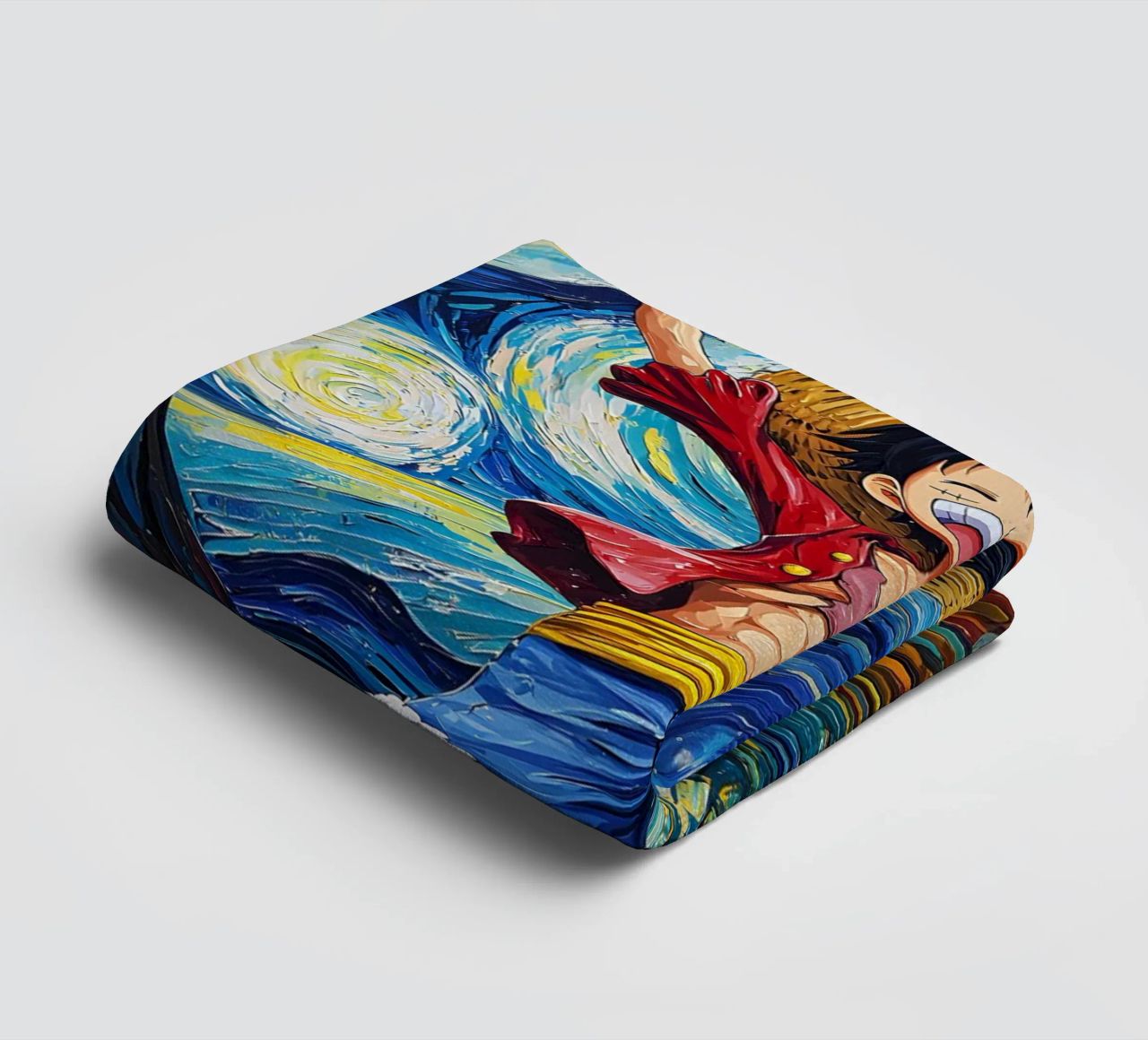 Monkey D. Luffy One Piece Starry Night towel by CreativeStudio