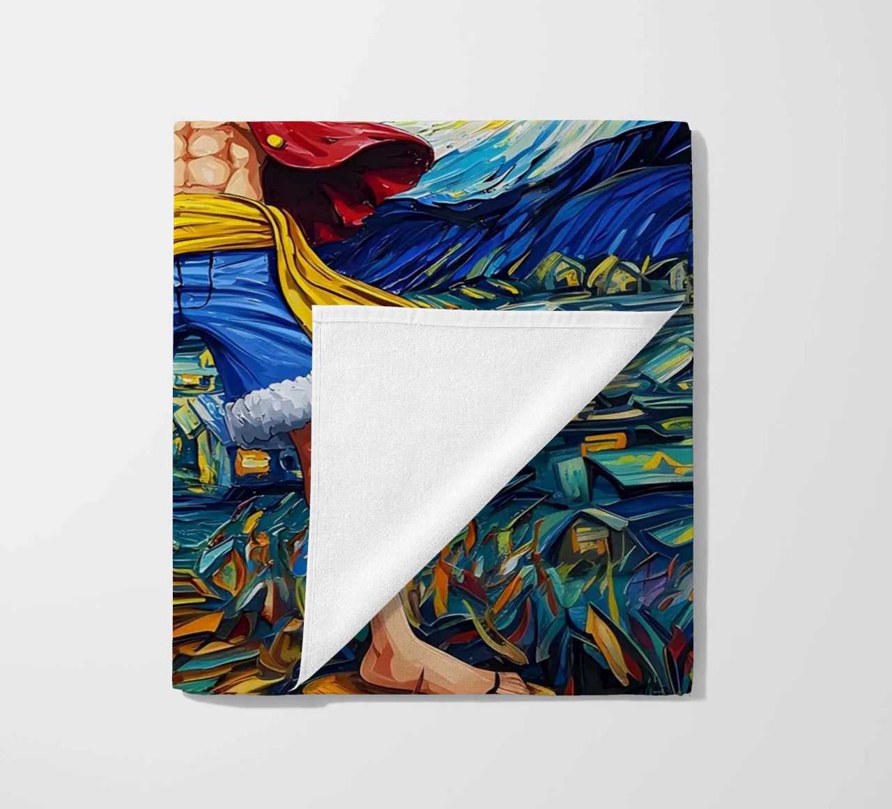 Monkey D. Luffy One Piece Starry Night beach towel by CreativeStudio
